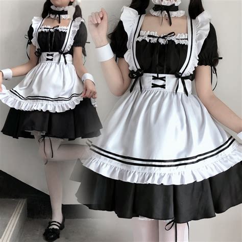 maid dress cosplay|Maid Dress vestido empregada fantasia cosplay coração fofo kawaii